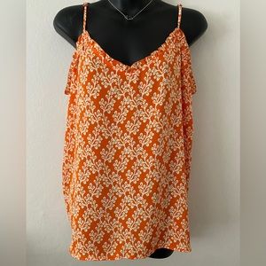 Loft Orange Tank Top